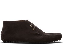 Knöchelhohe Wildlederstiefel