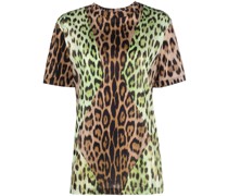 T-Shirt mit Leoparden-Print