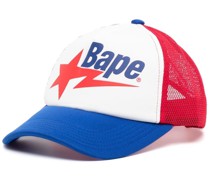 A BATHING APE® Baseballkappe mit Logo-Print