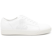 DBB1 logo-perforated leather sneakers