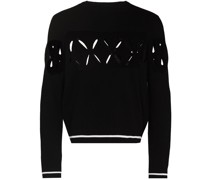 Pullover mit Schlitzen