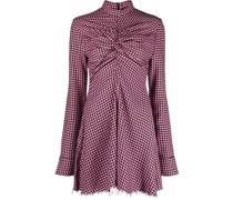 Gerafftes Minikleid