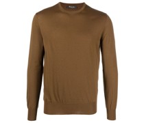 Kaschmirpullover mit rundem Ausschnitt