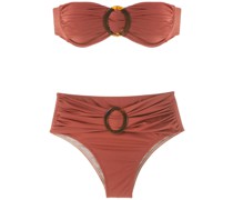 Bikini mit Schnallen