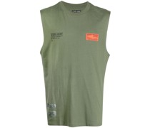 Trägershirt mit Logo-Patch