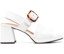 Plateau-Sandalen 75mm
