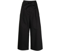 Cropped-Hose mit Paperbag-Taille