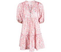 Midikleid mit grafischem Print