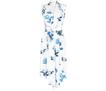Midikleid mit Blumenmuster
