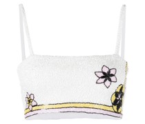 Cropped-Top mit eckigem Ausschnitt