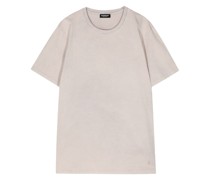 fade-dyed cotton-jersey T-shirt