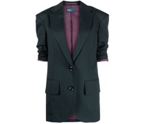 Blazer mit fallendem Revers