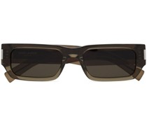 660 rectangle-frame sunglasses