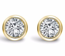 18kt yellow  Sundance diamond earrings