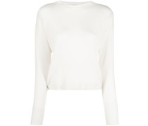 Kaschmirpullover mit Rundhalsausschnitt