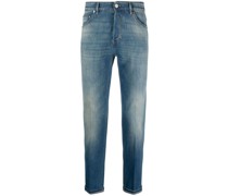 Ausgeblichene Jeans