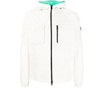 Kapuzenjacke mit Logo-Patch
