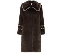 Brandy Mantel aus Faux Fur