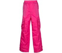 wide-leg cargo trousers
