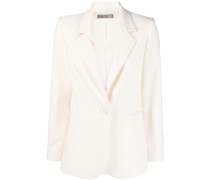 Blazer mit fallendem Revers