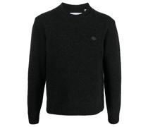 Pullover mit Logo-Stickerei