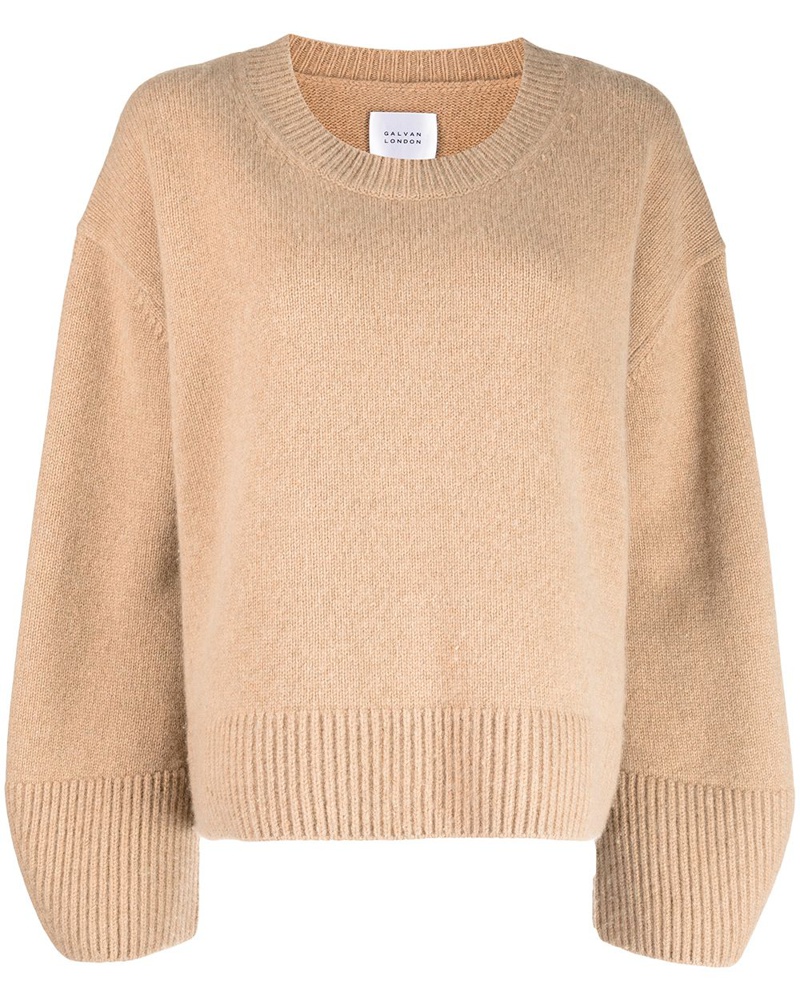 GALVAN Damen Klassischer Oversized-Pullover
