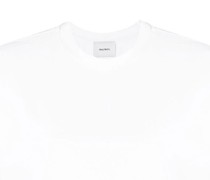 T-Shirt mit Logo-Stickerei