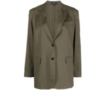 Blazer mit fallendem Revers