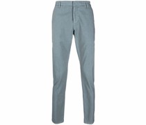 Halbhohe Straight-Leg-Chino