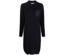 Kleid im Metallic-Look