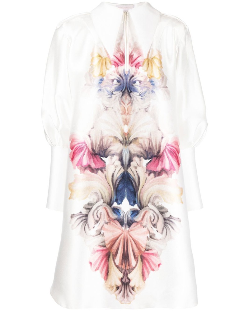 Saiid Kobeisy Damen Kleid mit Print