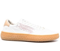 Sneakers mit Slogan-Print