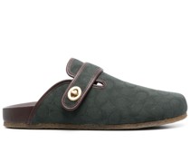 Clogs mit Jacquardmuster