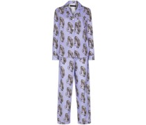 Pyjama mit "Sansindo Tiger"-Print