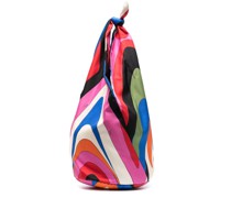 Handtasche mit Lido Moire-Print