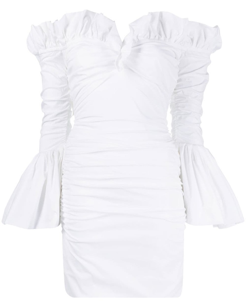 Philosophy Di Lorenzo Serafini Damen Kurzes Kleid mit Drapierung