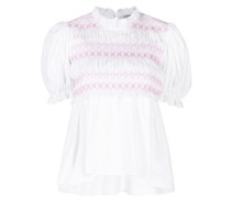 Bluse mit Ballonärmeln