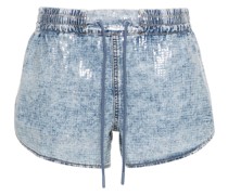 Sunny Jeans-Shorts mit Karomuster