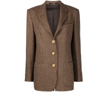 Blazer mit Hahnentrittmuster