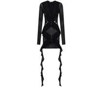 Minikleid aus Pointelle-Strick