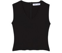 sleeveless cotton tank top