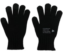 Handschuhe mit grafischem Print