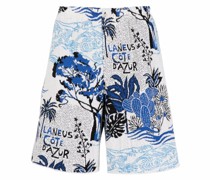 Bermudas mit Côte d'Azur-Motiv