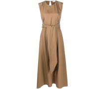 Midikleid aus Leinen