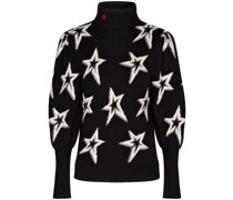 Star Dust Pullover mit Ballonärmeln