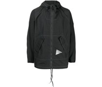 Kapuzenjacke mit Logo-Print