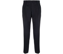 Plissierte Tapered-Hose