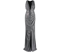 Abendkleid mit Kristallen
