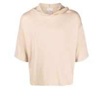 Kurzärmeliger Cropped-Hoodie