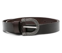 P.A.R.O.S.H. buckle leather belt